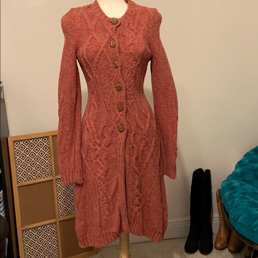 Anthropologie, Far Away From Close, Sweater Coat